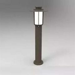 Đèn led cảnh quan nấm sân vườn 80cm, 220V, E27, nhôm đúc+PC, ghi xám KT: D240*800 (giá chưa bao gồm bóng) 006181-80
