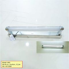 HT Đèn tranh đèn gương inox Dài 45cm, cao 8cm 8W L063 HTDETG-017