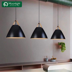 Đèn thả hợp kim hình túi xách quai da VLTHHK-010 (cái)
