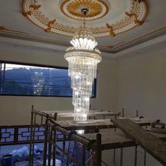 Đèn thả thông tầng pha lê chùm VLTHTT-226
