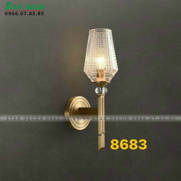 Đèn tường chao thủy tinh VLDTTI-192