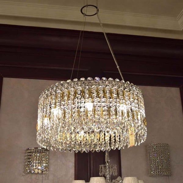 Đèn thả pha lê chùm VLTHPL-376