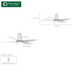 Quạt trần Mitsubishi Electric 5 cánh C56-RA5 SF-GY 65W