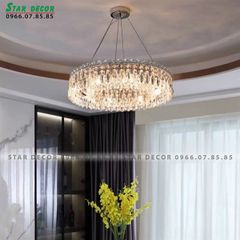 Đèn thả pha lê D800 VLDCPL01 VLTHPL-064