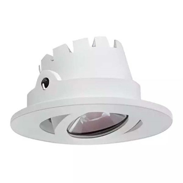 ELV Đèn led âm trần spotlight 3W, chíp Cree, KT: 46*H22, D40, góc chiếu 20, 2 vành 4000K CEJ2040-4K