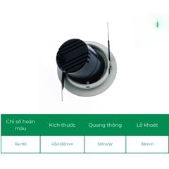 Đèn led âm trần spotlight 3W CEJ2040
