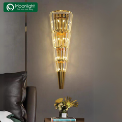 Đèn tường pha lê D220*680 8G4 VLDTPL-030