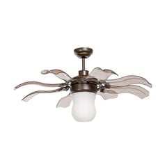 Quạt trần đèn thu cánh Nhật Bản Kaiyo Kukan 8 cánh D108cm 50W DC CHIB 107
