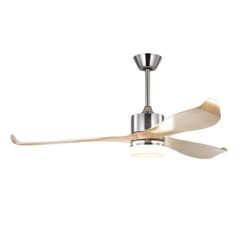 Quạt trần đèn Đài Loan Luxaire Curve 3 cánh 107/132/142cm 45w DC