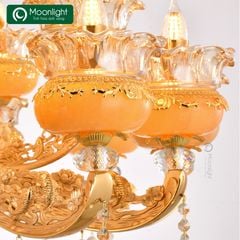 Đèn chùm hợp kim 48 tay kích thước D180*H280cm E14*48 VLCHHK-424-AI - Trên 24 tay