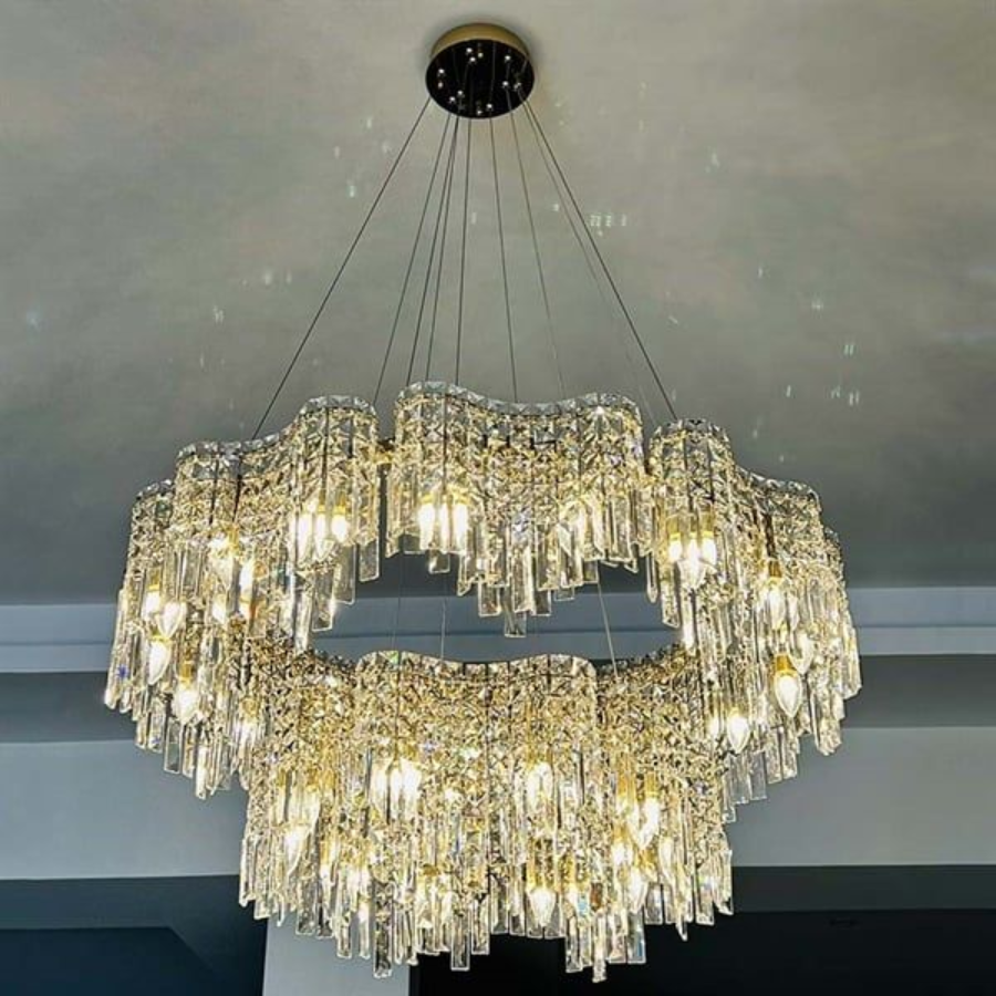 Đèn thả pha lê chùm VLTHPL-726