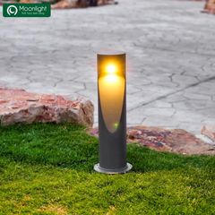 Đèn nấm sân vườn trụ tròn vát cạnh ở thân led 7W ánh sáng vàng 3000K IP65 VLNTNA-058