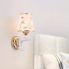 Đèn tường chao thủy tinh cá heo DTLB062 DT985 VLDTTI-106
