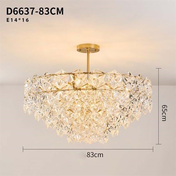 Đèn thả pha lê chùm VLTHPL-339