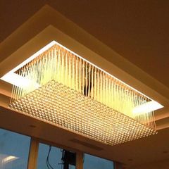 Đèn mâm pha lê thiết kế theo yêu cầu VLTHTT-065