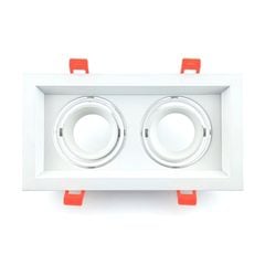 Chóa đèn led âm trần spotlight đôi ELV IP20 ELV802F
