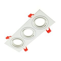 Chóa đèn led âm trần spotlight 3 bóng ELV IP20 ELV803E-M