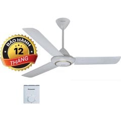 Quạt trần Panasonic 3 cánh 150cm 66W AC màu Trắng 5 cấp độ gió F-60MZ2