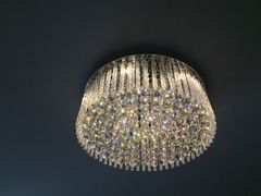 HT Đèn mâm pha lê tròn D1200 M90871m2 HTDMPL-020-AC