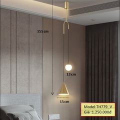 HT Đèn thả trang trí TH779_V HTTHTR-032-YE