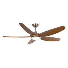 Quạt trần đèn Nhật Bản Kaiyo Kukan 5 cánh D142cm 50W DC HIRO 219 OAK