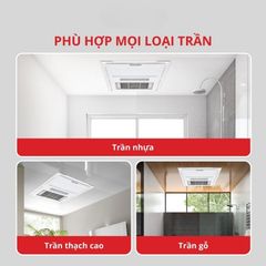 SƯỞI ÂM TRẦN ĐA NĂNG HAKEN 4TRONG1 HK-QS33 Kích thước 300x300mm
