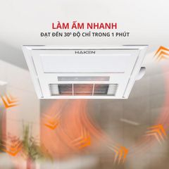 SƯỞI ÂM TRẦN ĐA NĂNG HAKEN 4TRONG1 HK-QS33 Kích thước 300x300mm