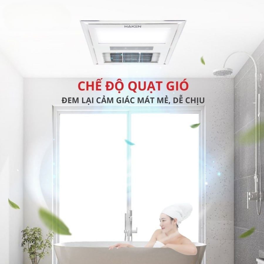 SƯỞI ÂM TRẦN ĐA NĂNG HAKEN 4TRONG1 HK-QS33 Kích thước 300x300mm