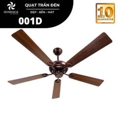 Quạt trần Homesick 5 cánh 132cm 80w AC 001D VLQTHO-002