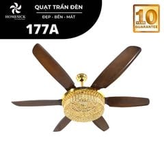 Quạt trần đèn Homesick 6 cánh 155cm 110w AC 177A VLQTHO-013