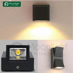 Đèn tường hiện đại ngoài trời màu đen HTDTHD-005