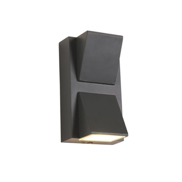 Đèn tường hiện đại ngoài trời màu đen HTDTHD-005