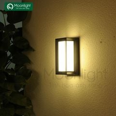 Đèn tường trang trí ngoài trời KT 26*12cm 12W HTDTHD-045