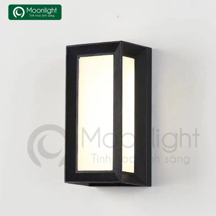Đèn tường trang trí ngoài trời KT 26*12cm 12W HTDTHD-045