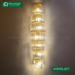 Đèn tường pha lê KT D25*H100cm, DT1141/7 E14*7 HTDTPL-077