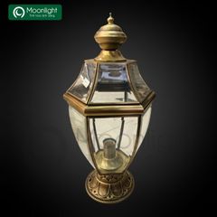 Đèn trụ cổng đồng H6001 HTNTTC-004