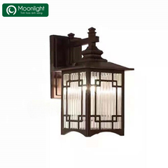 Đèn tường chùa màu đen phong cách đèn Nhật 6908 D33x18x23cm VLDTCH-072-AA