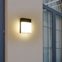 Đèn tường hiện đại vuông 12W, 3000K, KT 160*45*200 RA161 VLDTHD-067