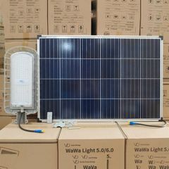 Đèn đường led năng lượng mặt trời 30W pin 5V/80W Mono D780*550*30 chip led Samsung OLV-OLG-3.0 VLNTDG-010-AB