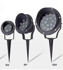 Đèn chiếu cây mũ SMD 12W, 3000K. 220V, KT 140*180, IP66, góc chiếu 20-30*, chip led cree, chất liệu hợp kim nhôm CCMSMD140-12W-3K