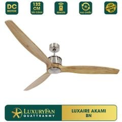 Quạt trần Đài Loan Luxaire Akami 152cm 3 cánh DC