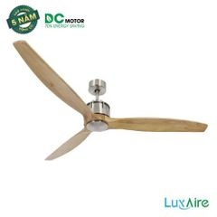 Quạt trần Đài Loan Luxaire Akami 152cm 3 cánh DC