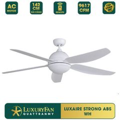 Quạt trần đèn Đài Loan Luxaire Strong 5 cánh 142cm 90w AC