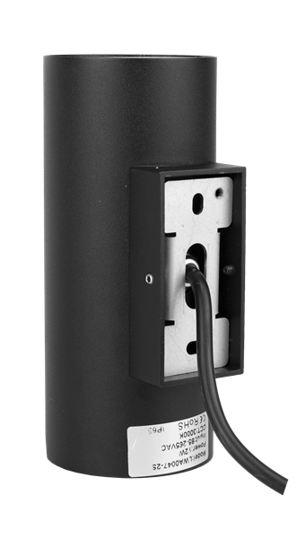 Đèn tường hiện đại ngoài trời 2x6W, 3000K, chipled cree, nhôm đúc nguyên khối, KT 80*68*160, IP65 LWA0047-2S