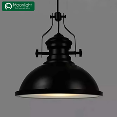 Đèn thả hợp kim chao chóa kính mờ D300 VLTHHK-008