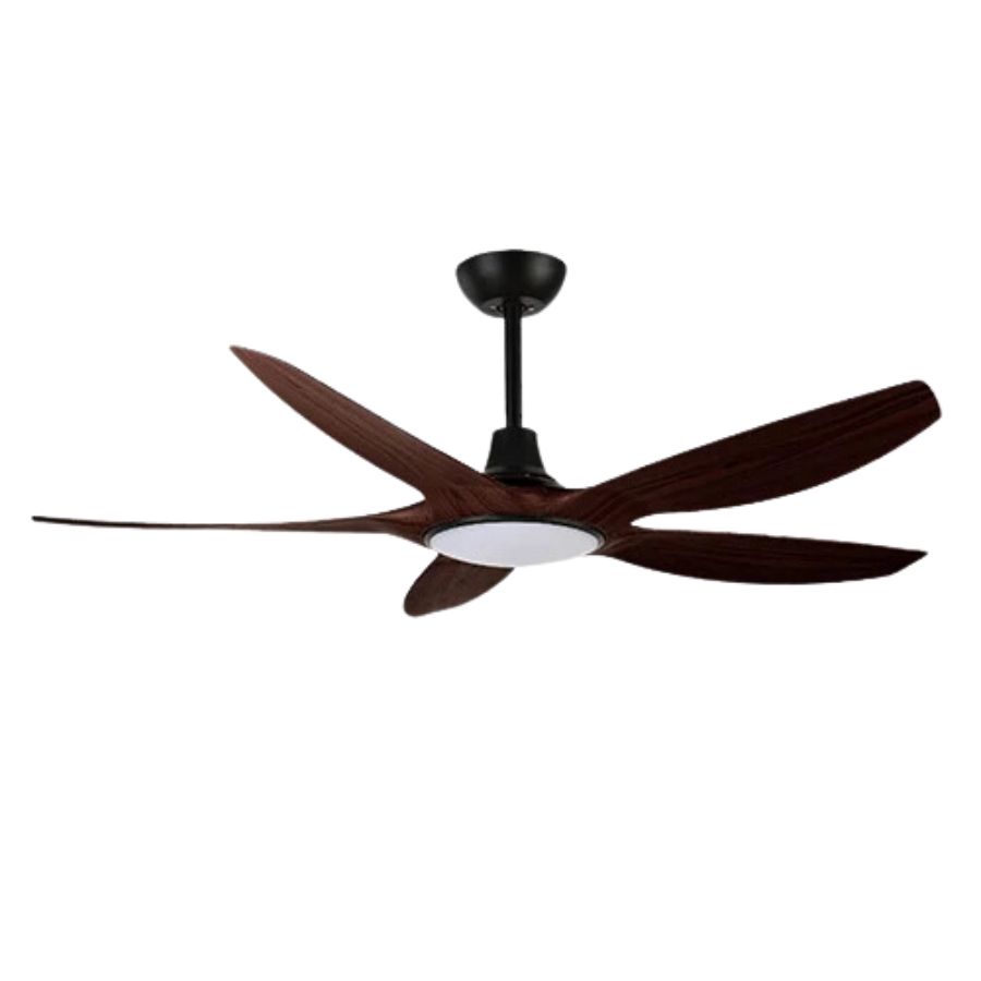 Quạt trần đèn Đài Loan Luxaire Melody 5 cánh 142cm 55w DC