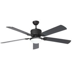 Quạt trần đèn Nhật Bản Kaiyo Kukan 5 cánh D152cm 52W DC OKA 181 MBK