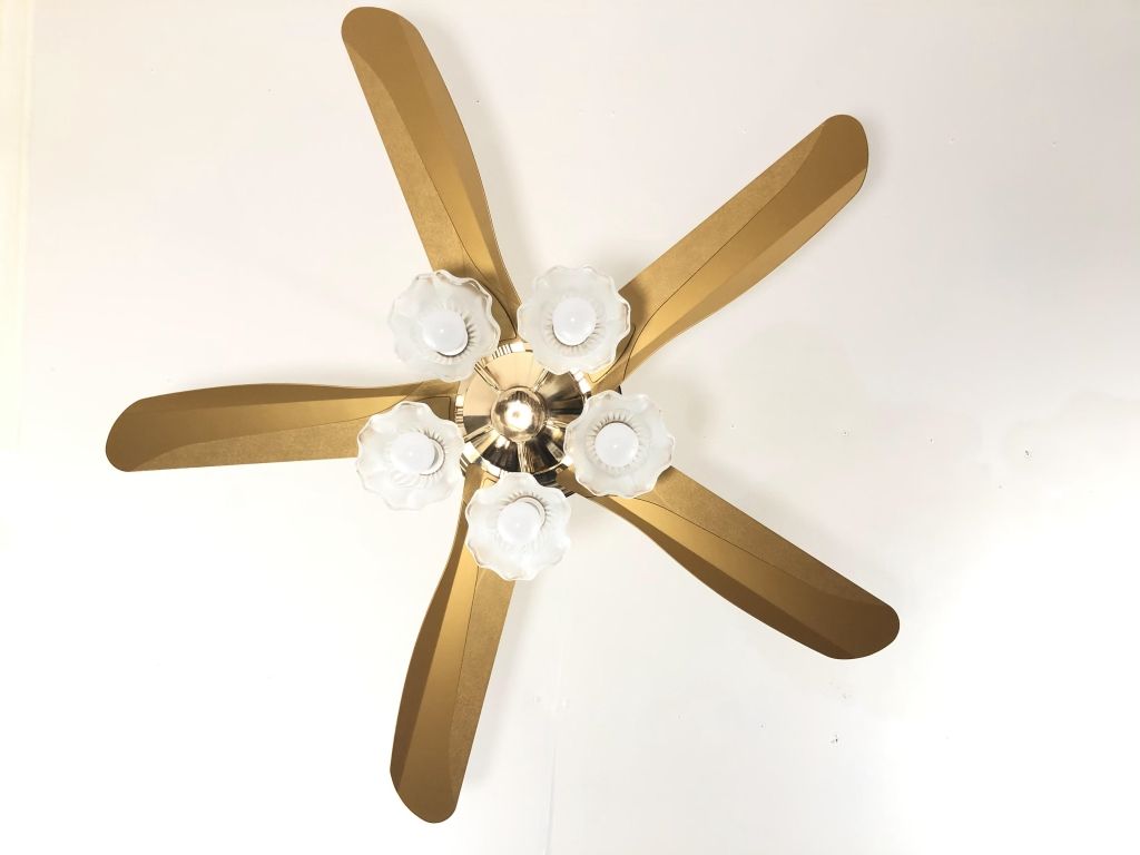 Quạt trần đèn Homesick 5 cánh 152cm 42w DC 525 VLQTHO-019