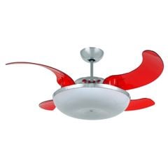 Quạt trần đèn Mr.Vu MELA LED 4 cánh 1m11 65W AC