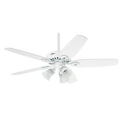 Quạt trần đèn Mỹ Hunter Builder Plus 5 cánh 132cm 80w AC